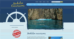 Desktop Screenshot of medulin-excursions.com